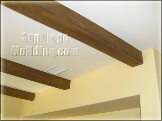 faux beams